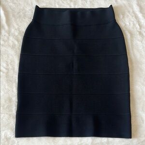 BCBGMaxAzria Black Pencil Skirt